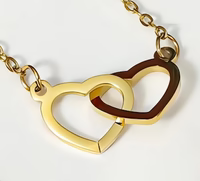 Ourson Avec Rose Éternelle - Collier Gravé